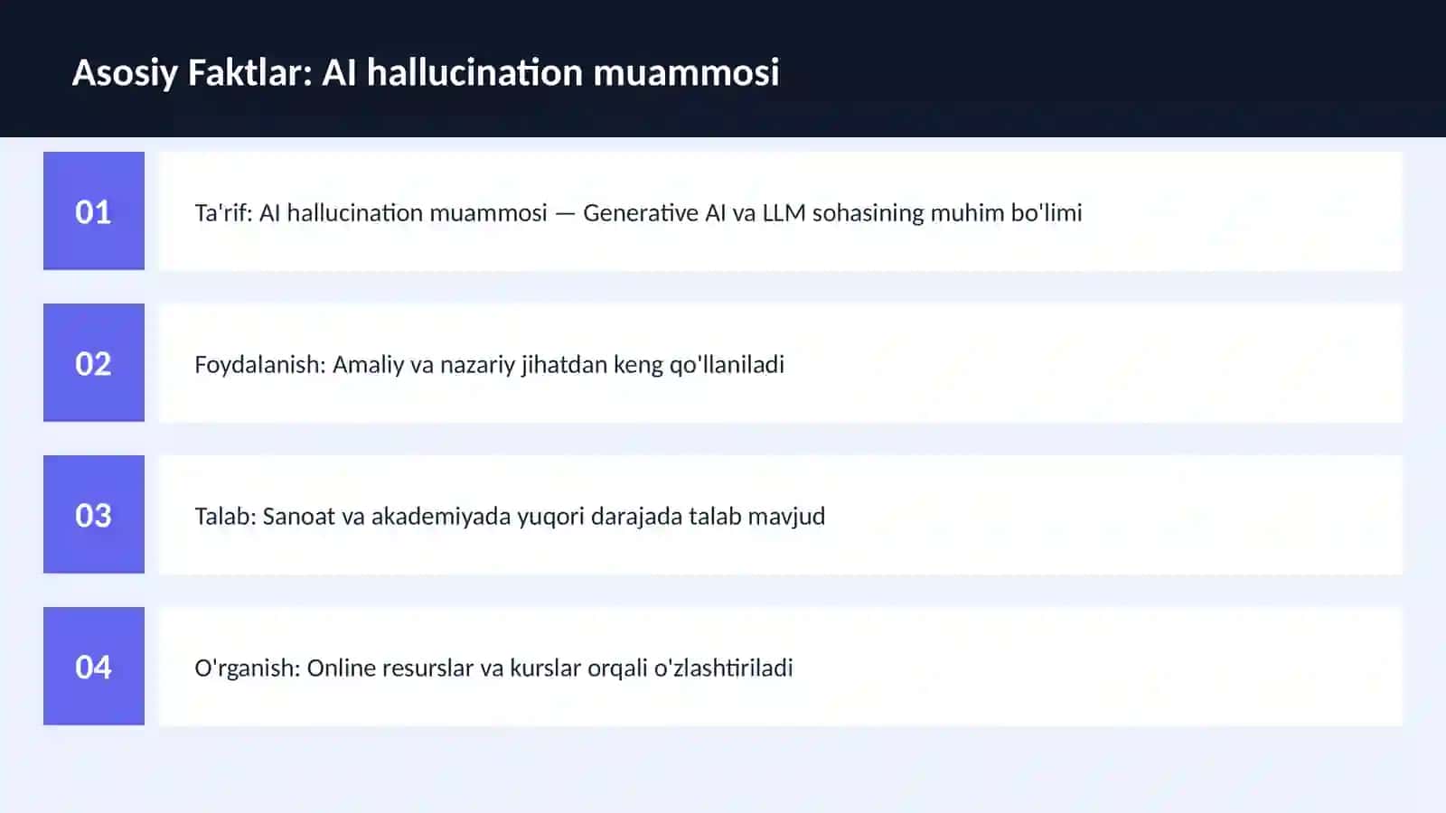 AI | GENERATIVE AI VA LLM 3