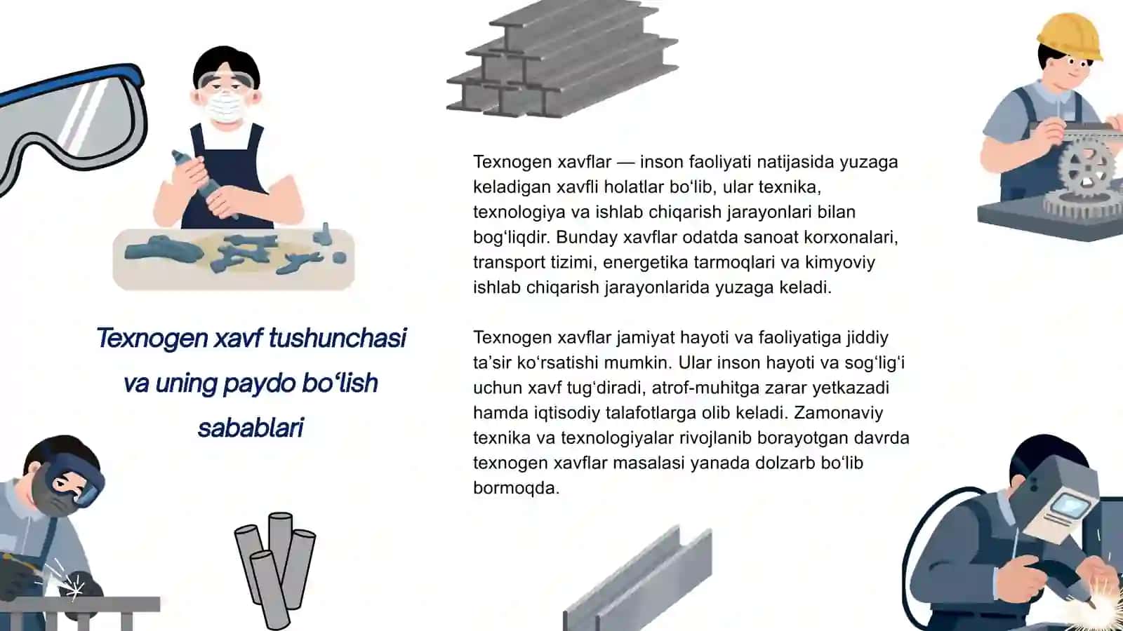 Texnogen xavflardan ximoyalanish 3