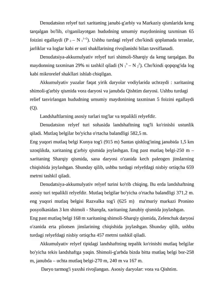 STRUKTURAVIY GEOLOGIYA VA GEOLOGIK XARITALASH FANI BUYICHA OKSOK OTA DALA AMALIYOTI 3