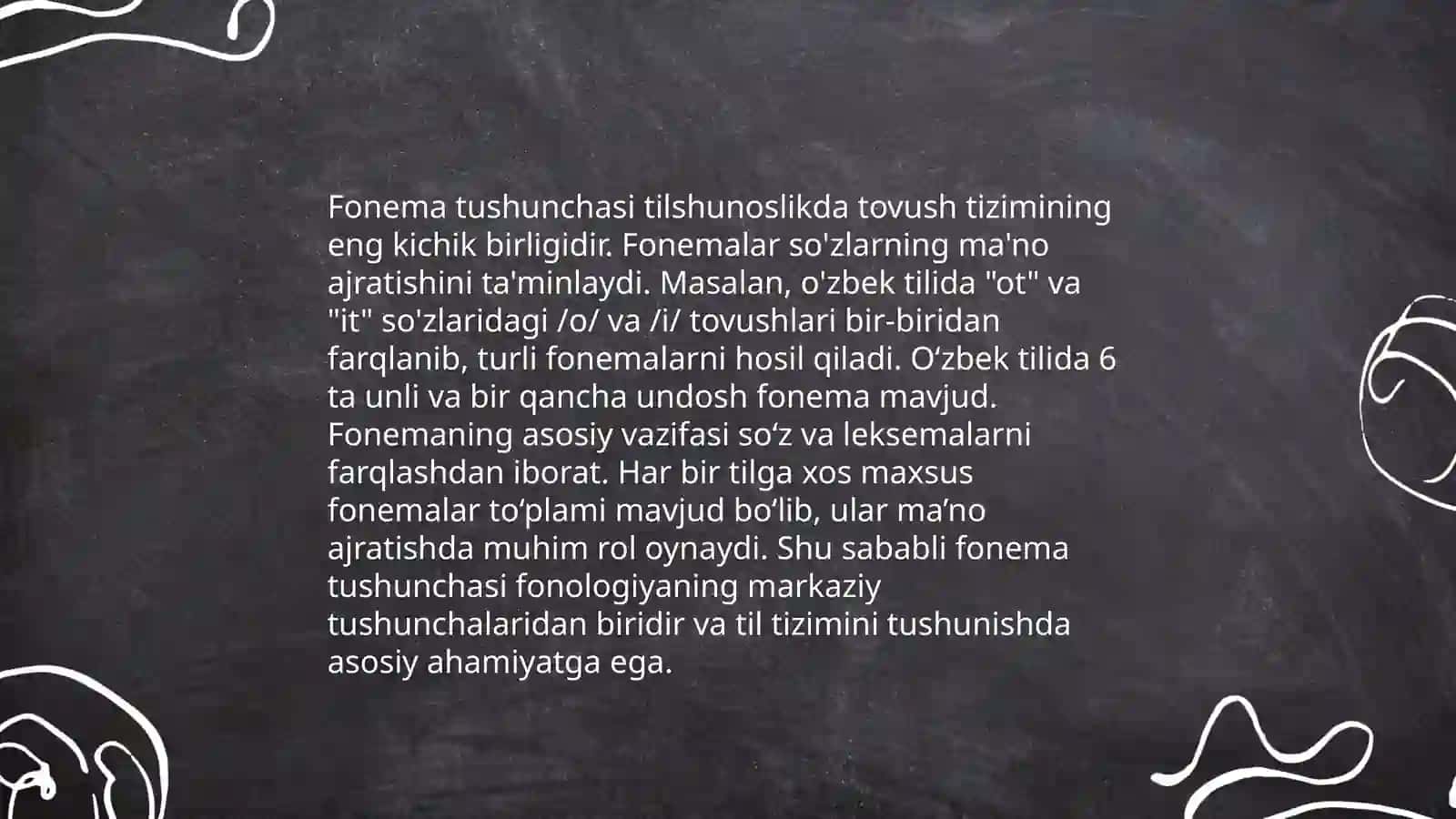 Fonema tushunchasi 3