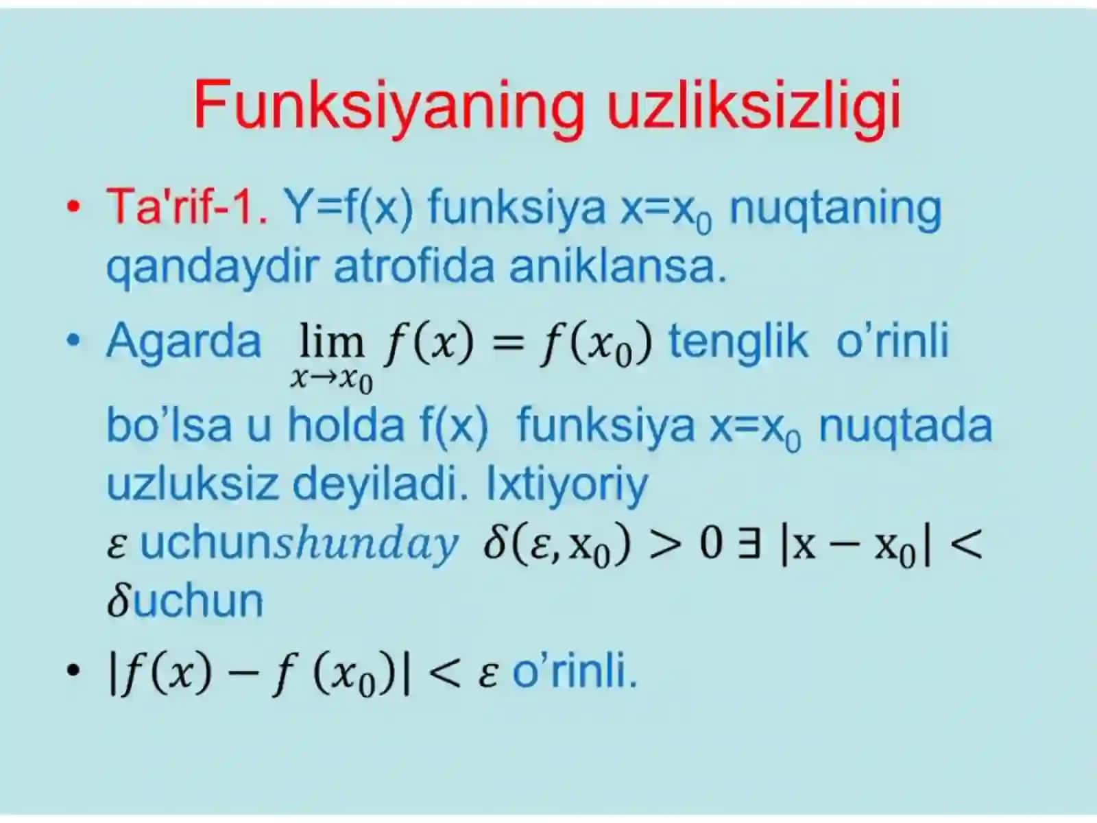 Uzluksiz deffirensiallanuvchi bo‘lmagan funksiyalar 3