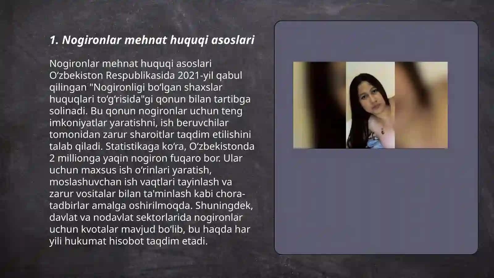 Nogironlar mehnatini huquqiy tartibga solish 3