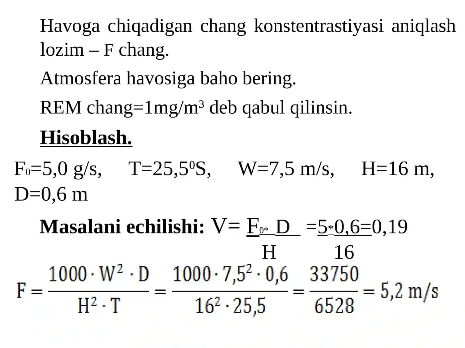 Sanoat korxonalarining atrof muhitga tasirini baholash 3