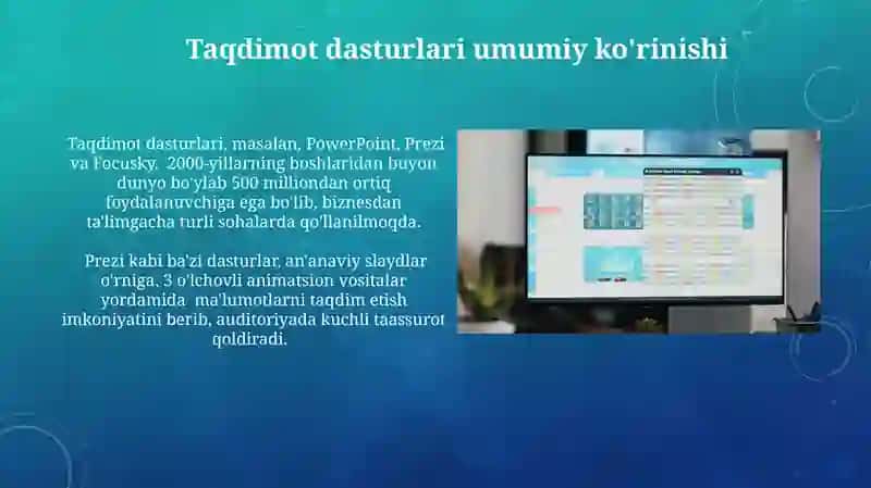 Taqdimot dasturlari 3