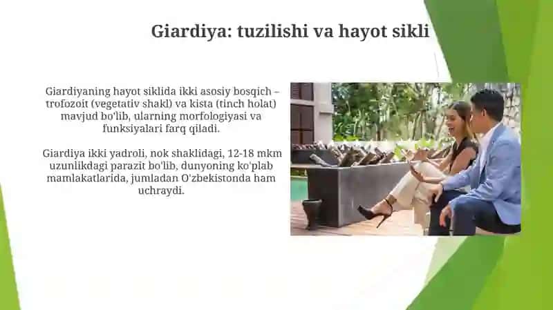 Leyshmaniyalar, trixomonadalar, odam parazitlari, lyambliyalar 3