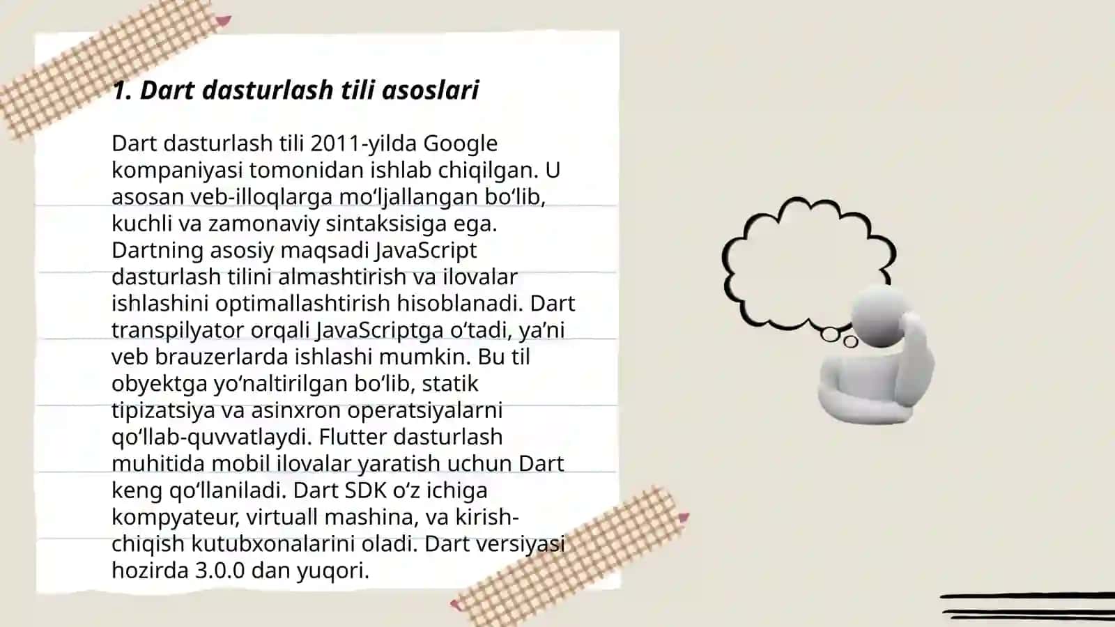 Dart dasturlash muhiti 3