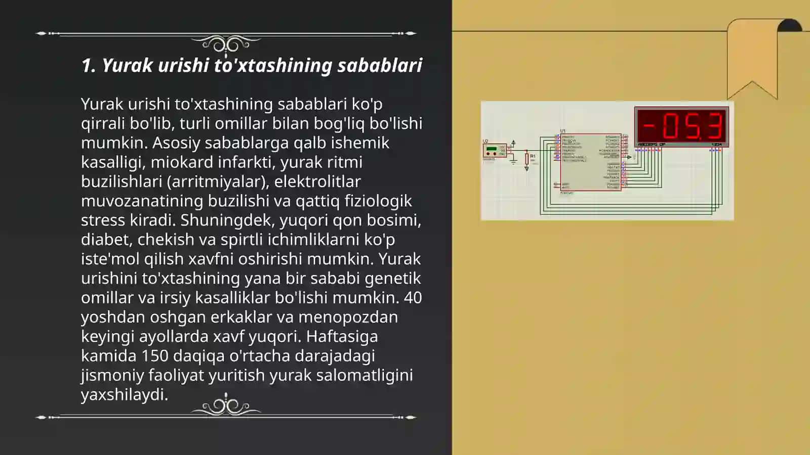 Yurak Urishi To'xtashining Sabablari 3