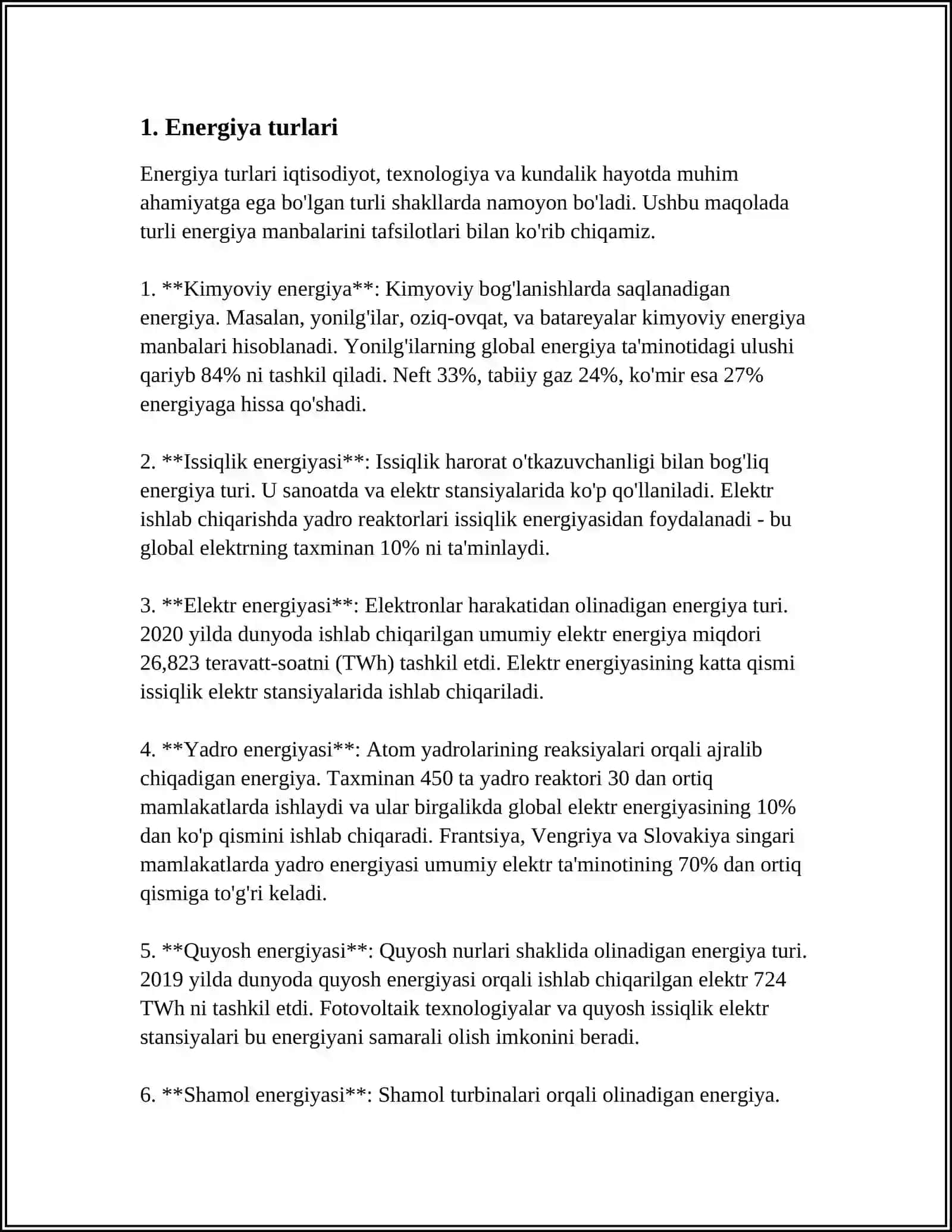 ENERGIYA VA ISH.ENERGIYANING SAQLANISH QONUNI 3