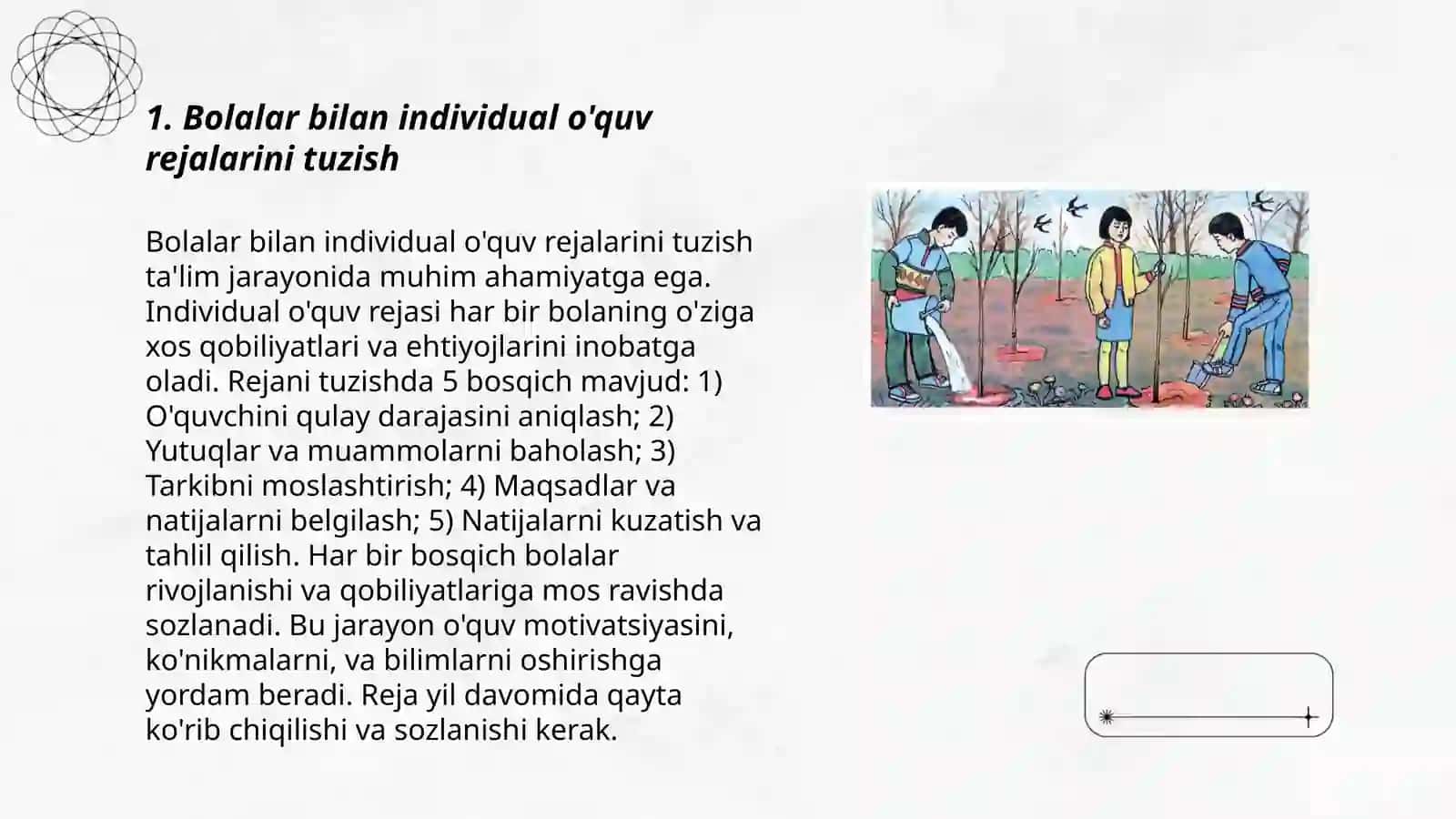 Bolalar bilan yakka tartibda ish olib borish 3