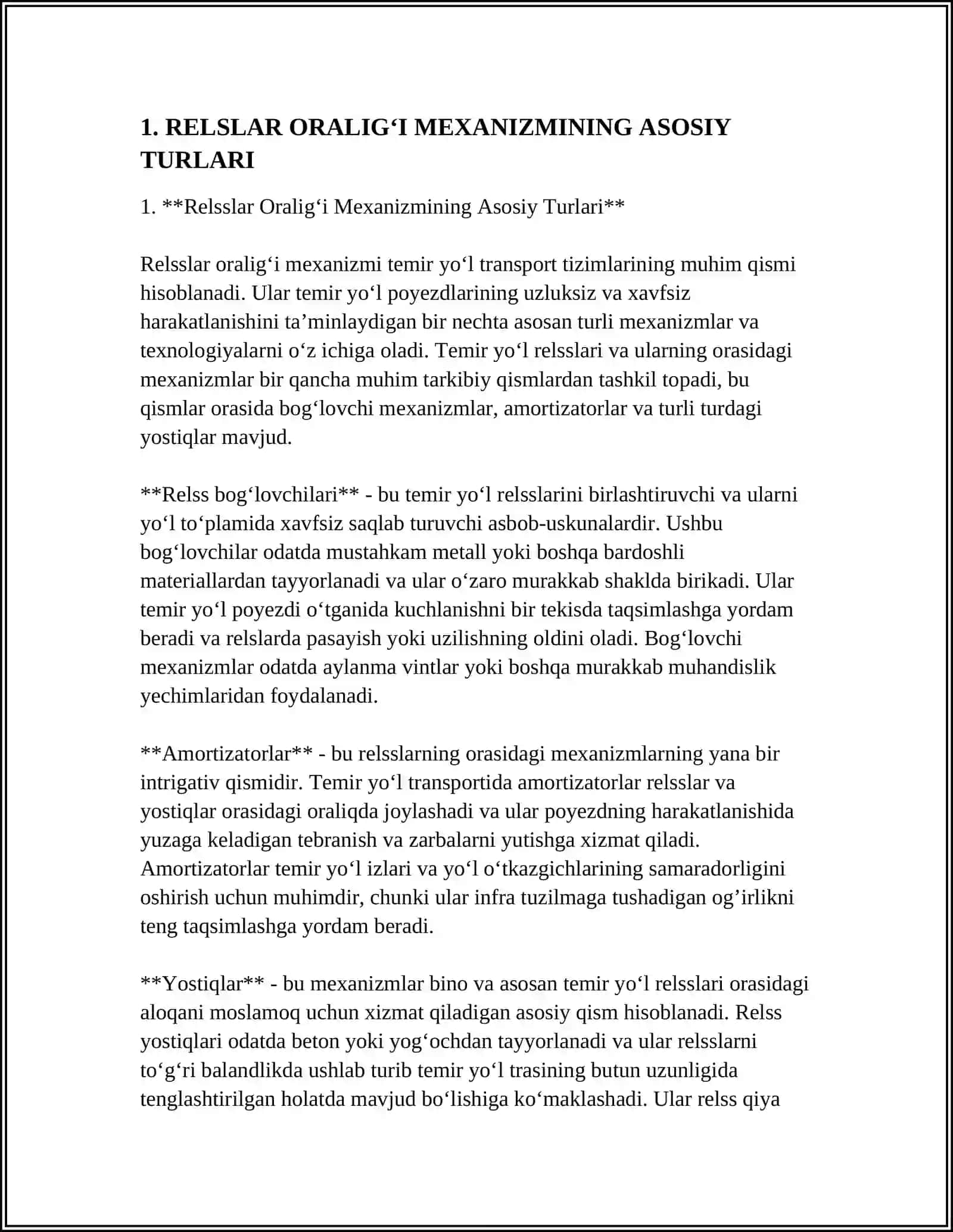 RELSLAR ORALIGINI OCHUVCHI MEXANIZMLAR 3
