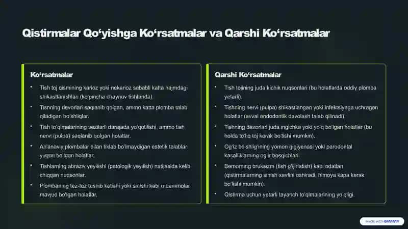 Tish Toj Qismining Qisman Yo‘qotilishi: Restavratsiya Yondashuvlari 3