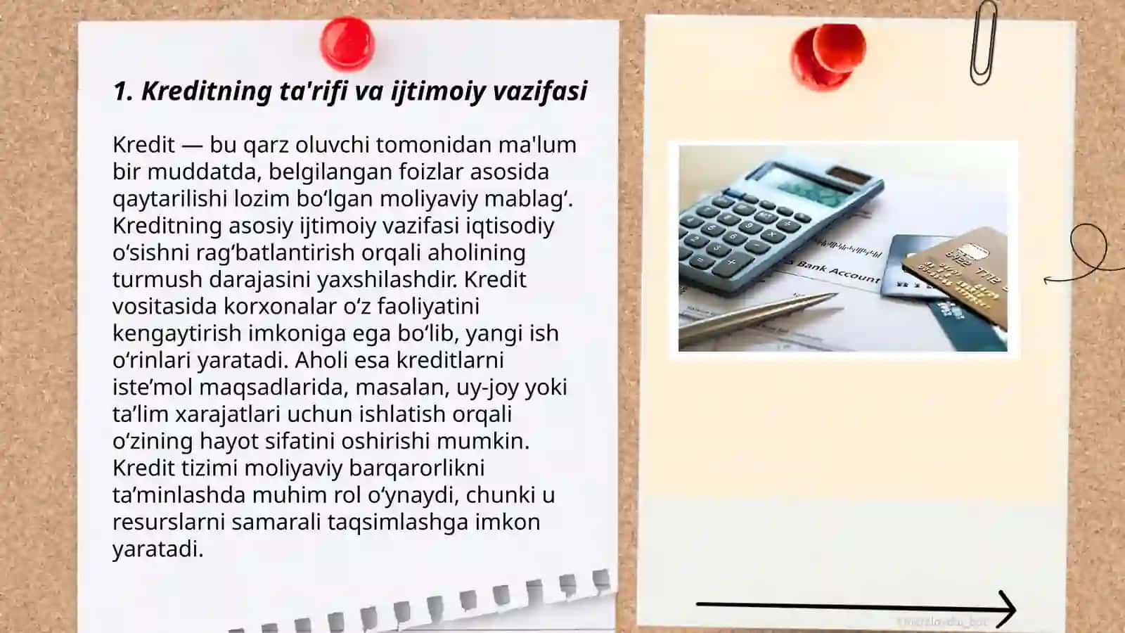 Kreditning funksiyalari va asosiy tamoyillari 3