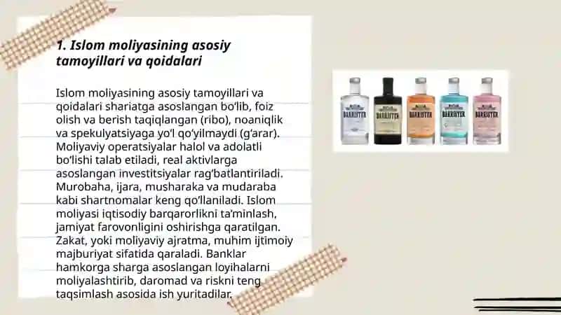 Islom Moliyasini Rivojlantirish Masalalari 3