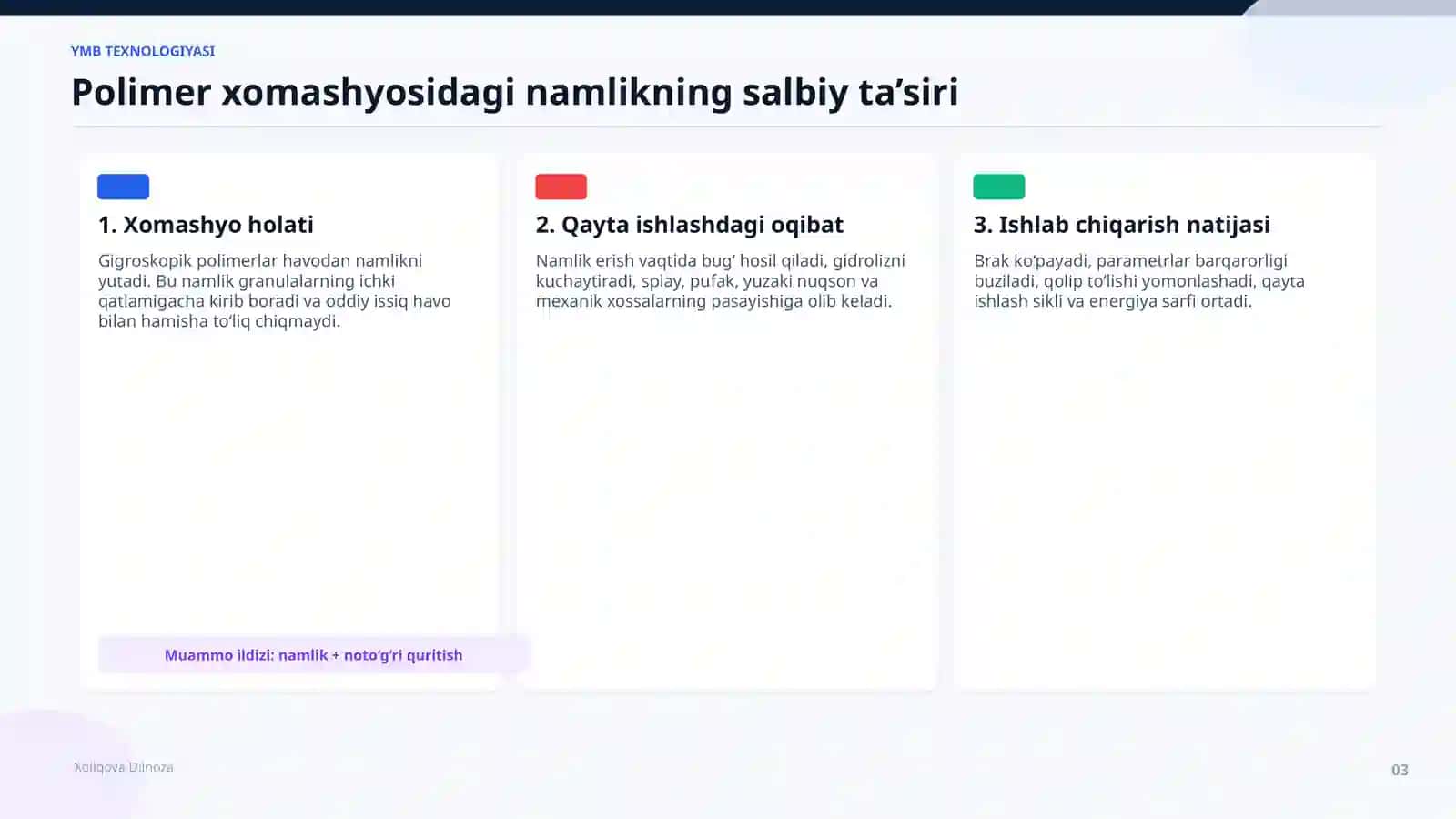 Yuqori molekulali birikmalar ishlab chiqarishda quritish apparatining ahamiyati 3