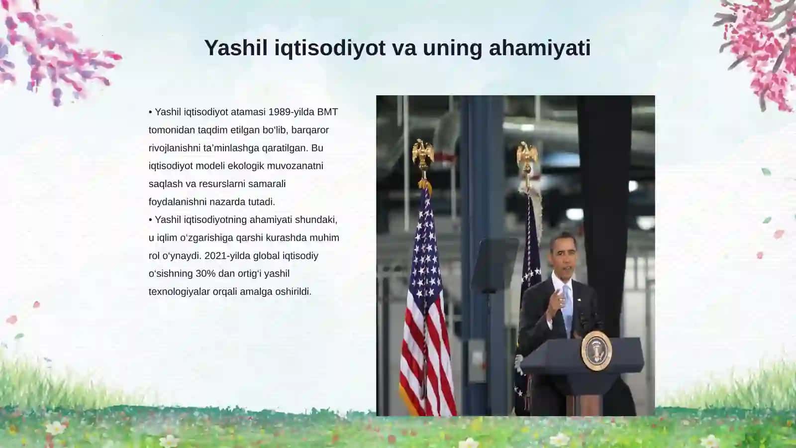Yashil iqtisodiyotga o‘tish tamoyillari 3