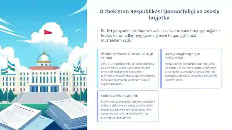 Budjet daromadlarining g‘azna ijrosini tashkil etish 3