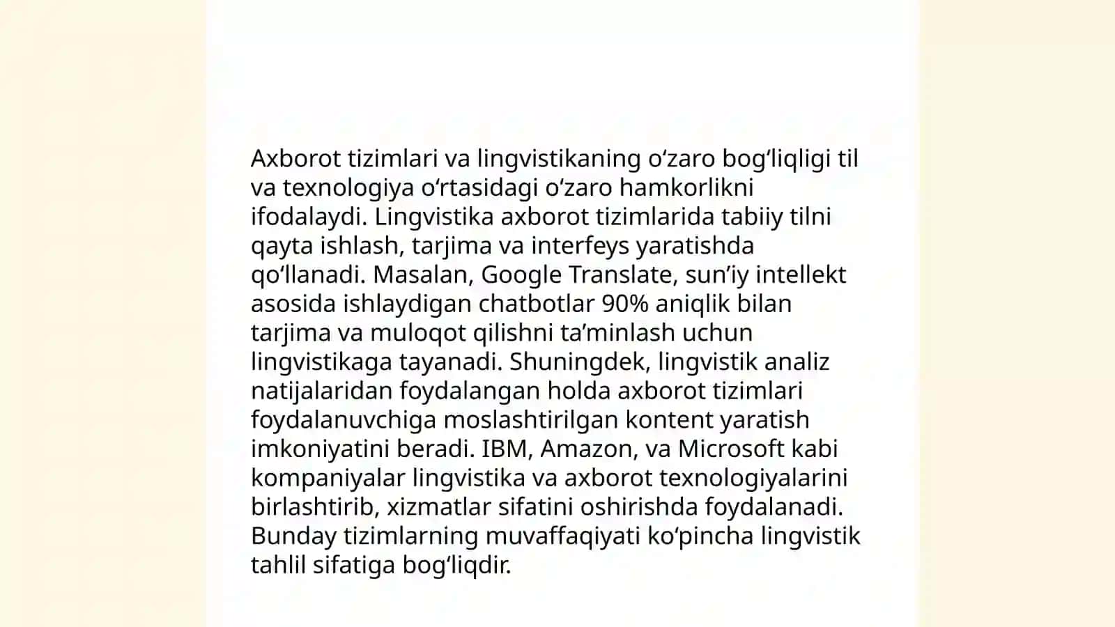 Axborot tizimlari yordamida lingvistik tadqiqotlarni tashkil qilish 3