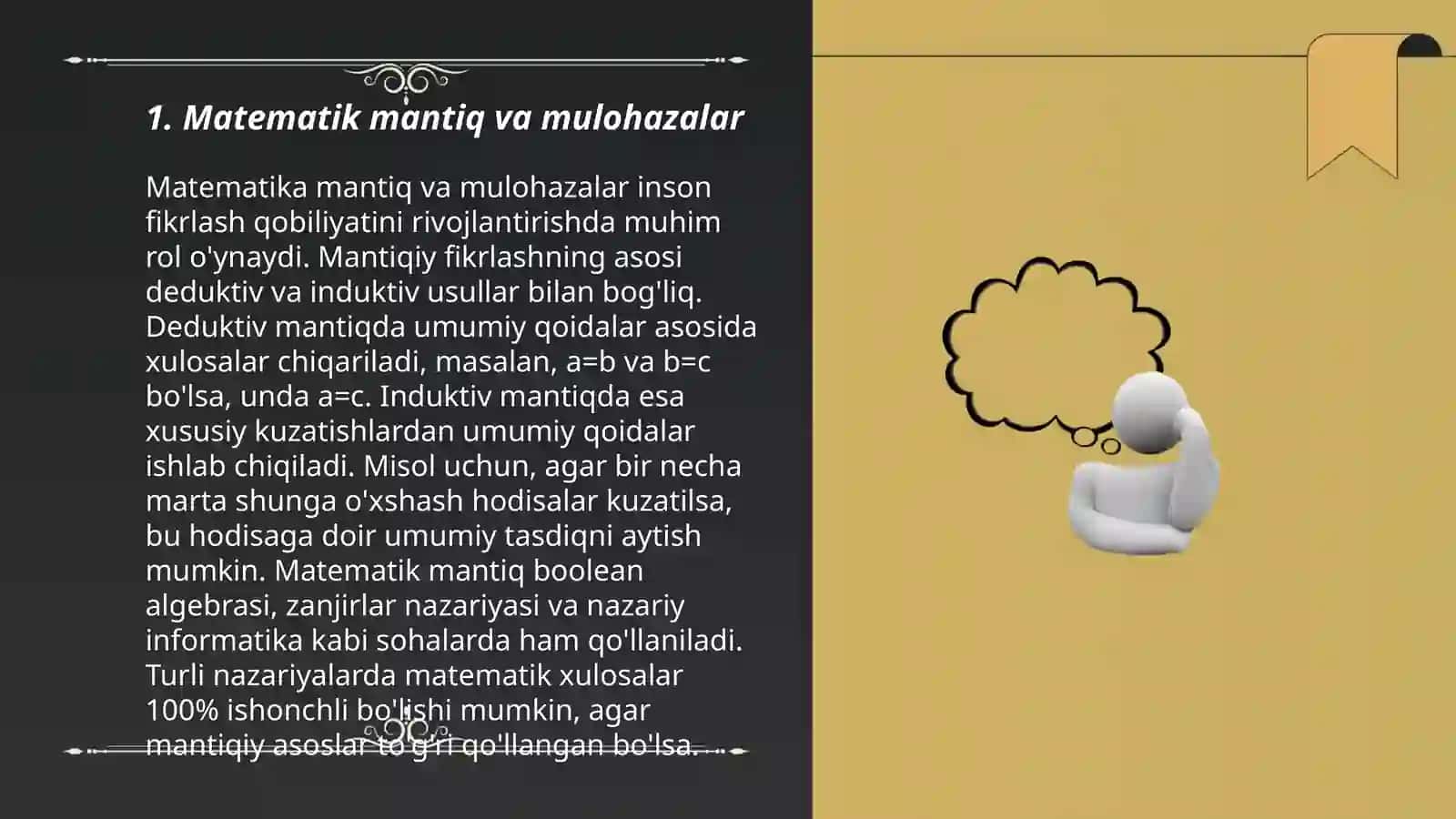 Matematika fanida analitik fikrlashni rivojlantirish usullari 3