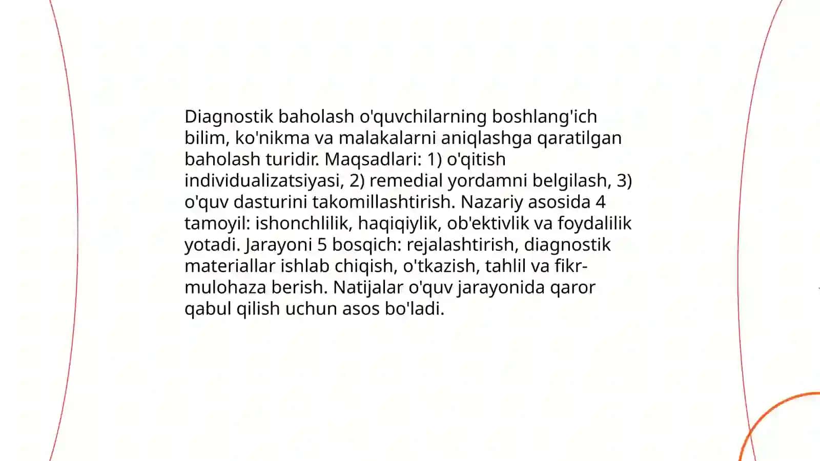 Diagnostik baholashning nazariy asoslari 3