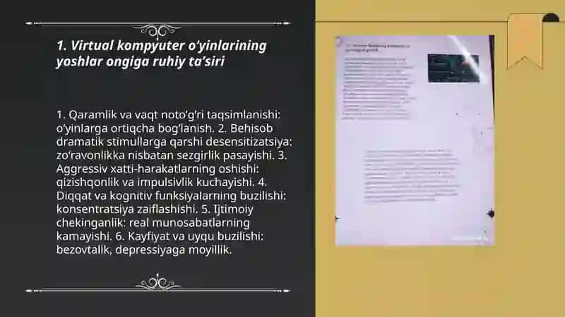 Virtual kompyuter oʻyinlarining yoshlar ongiga ruhiy taʼsiri 3