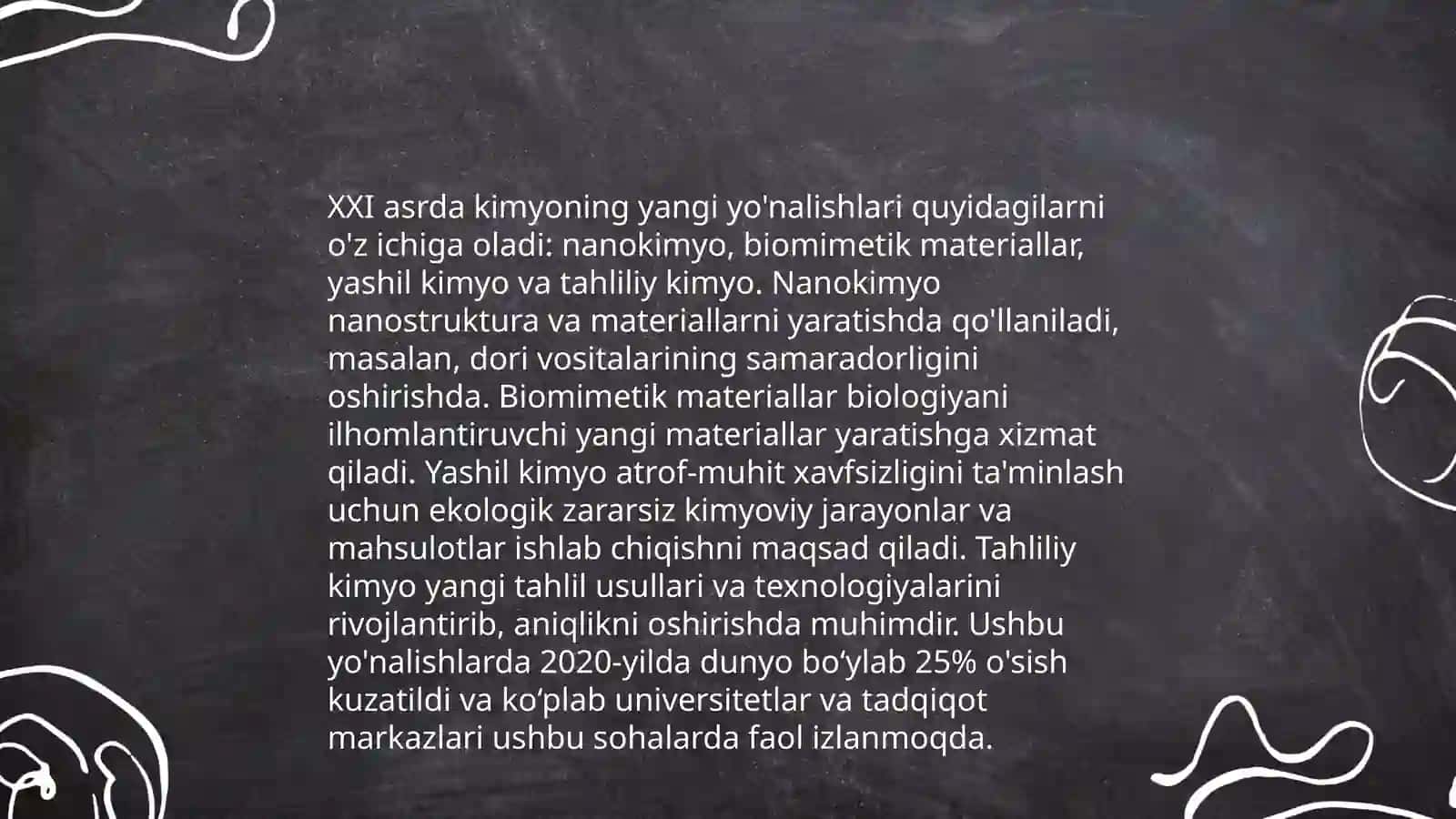 XXI asr kimyosi 3
