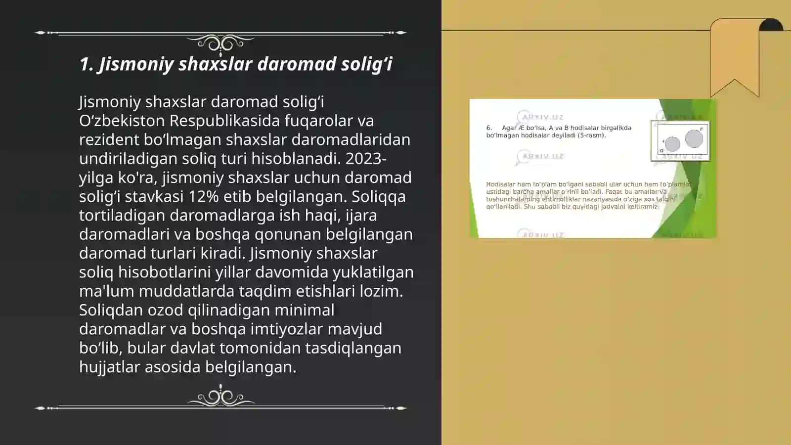 Jismoniy shaxslar daromad soligʻi 3