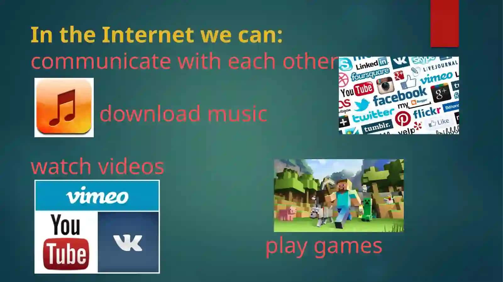 Internet va undagi imkoniyatlar 3