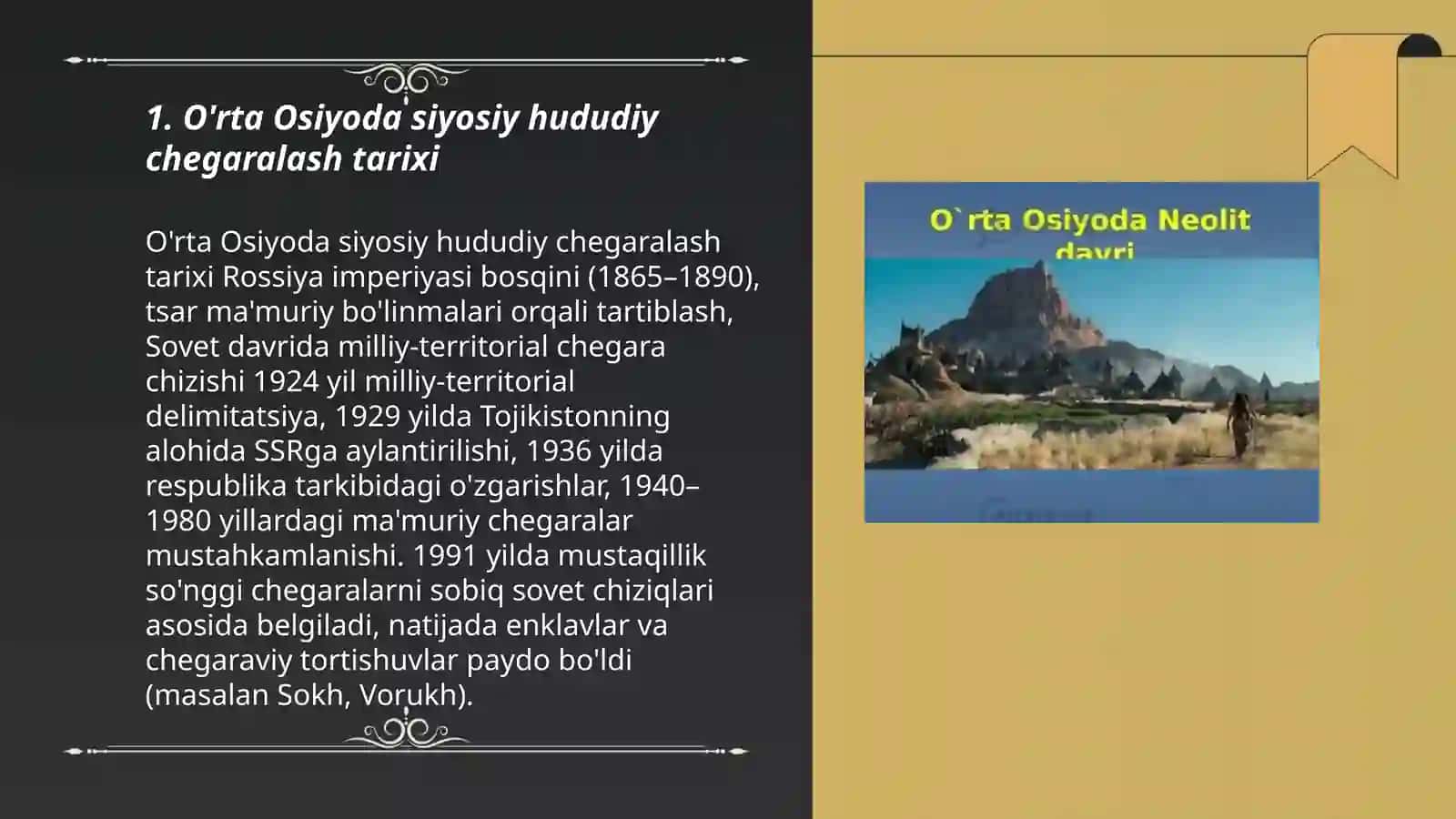 O'rta Osiyoda siyosiy hududiy chegaralash tarixi 3