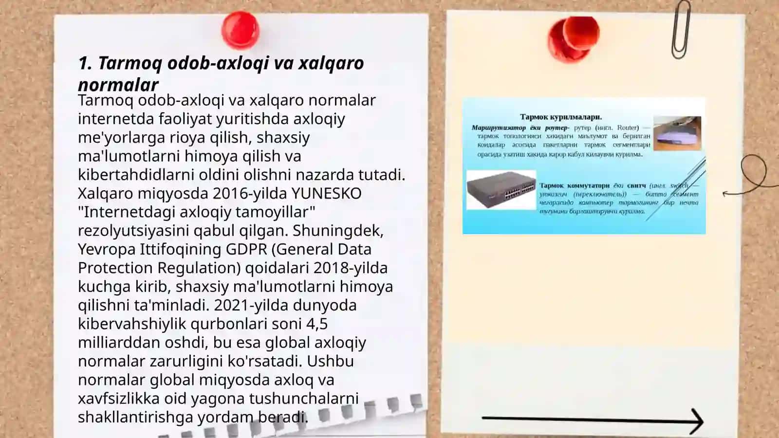 Tarmoq odob axloqi (infoetika) 3