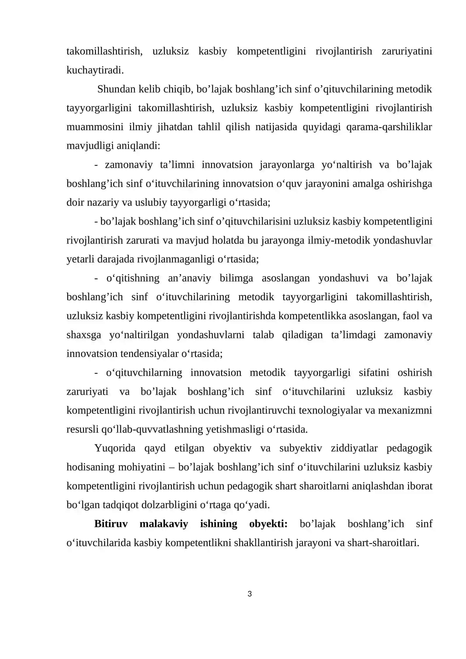 Boshlang'ich sinf o'qituvchisining pedagogik mahorati va uni rivojlantirish yo'llari 3