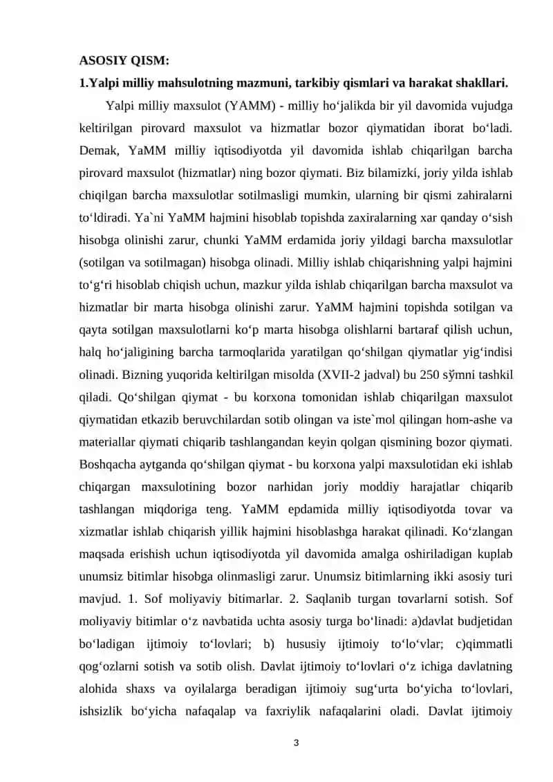IQTISODIY O'SISH VA UNING TURLARI (INTENSIV EKSTENSIV) 3