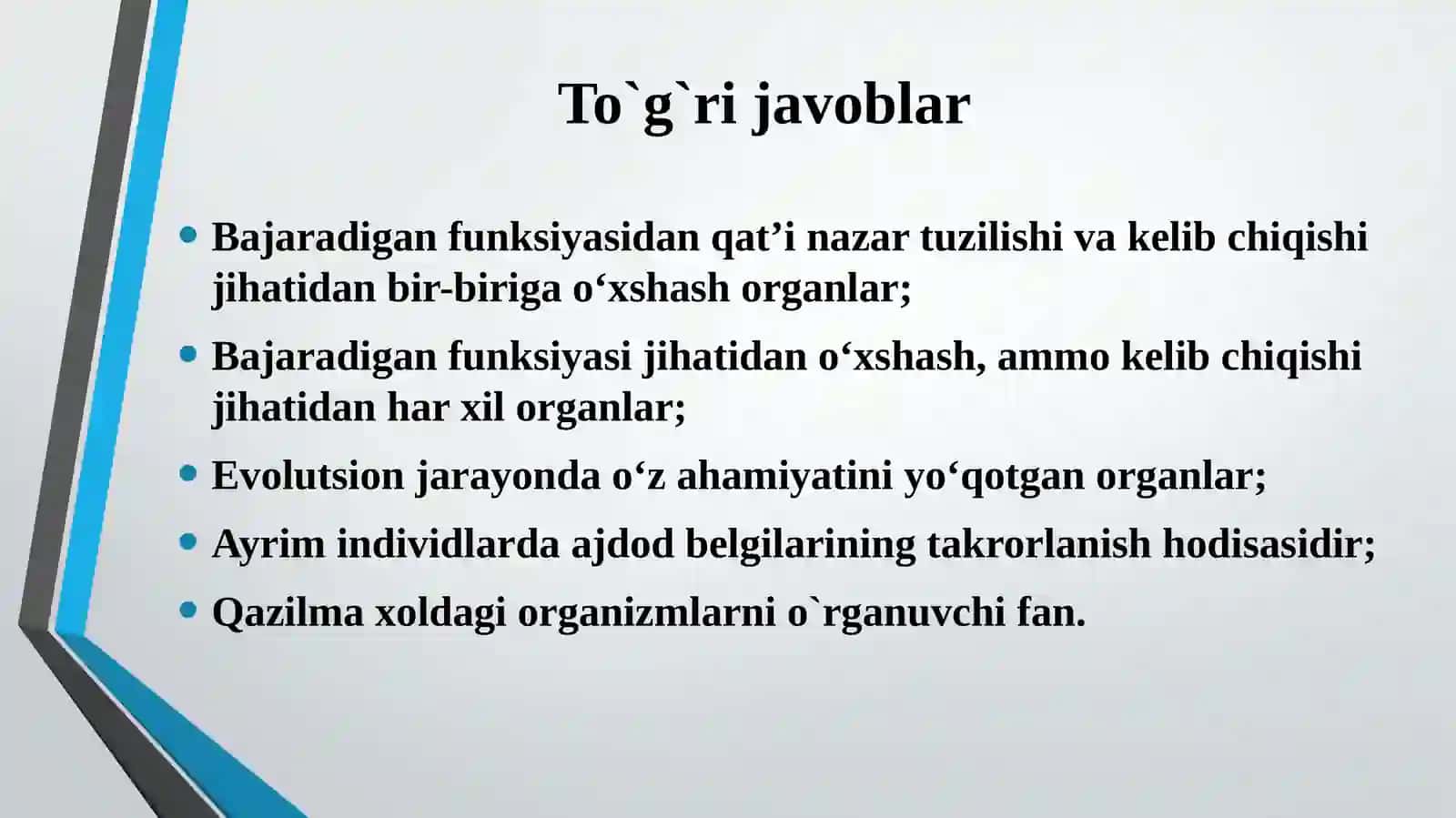Evolutsiyani isbotlashda biogeografiya fani dalillari 3