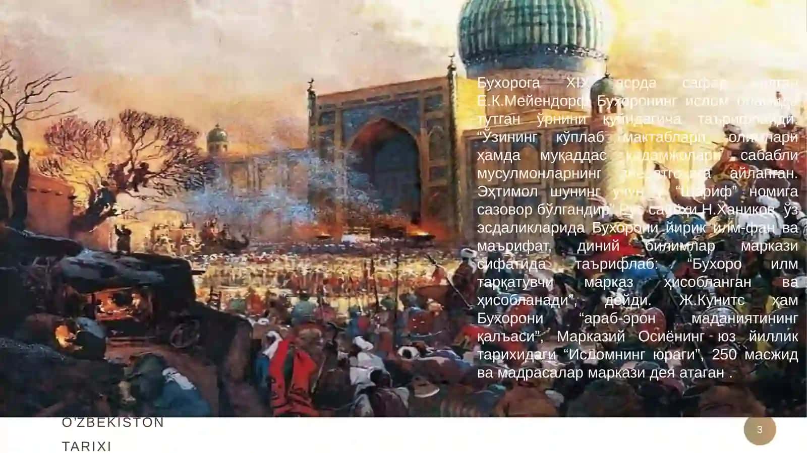 Buxoro Amirligining Tashkil Topishi va Siyosiy Tarixi 3