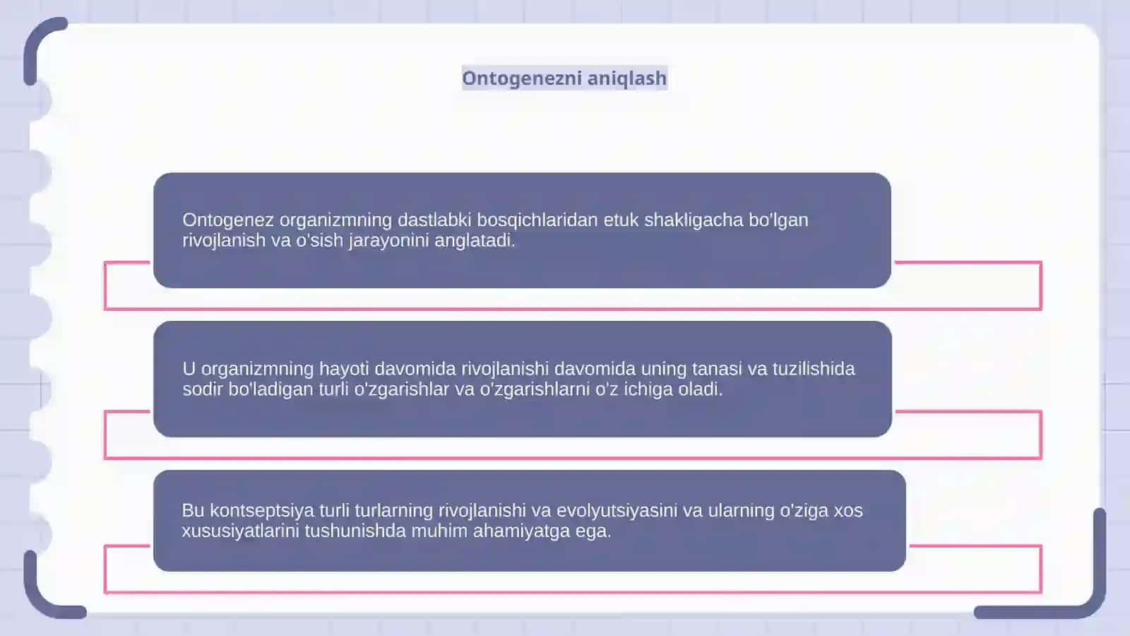 Ontogenez konsepsiyasi 3