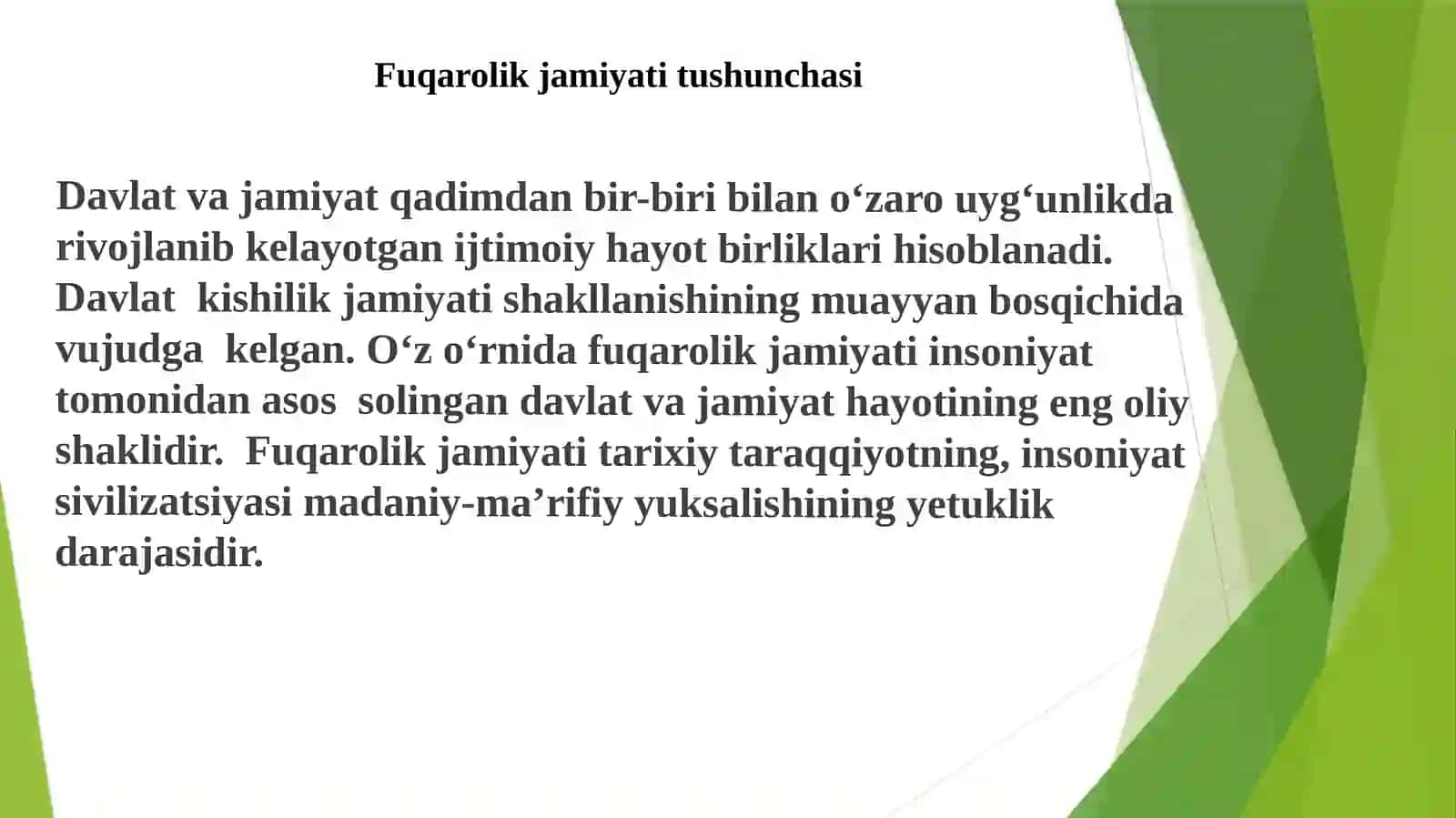 Fuqarolik jamiyati tushunchasini shakllantirishda keys-stadi metodidan foydalanish qo’llanishi 3