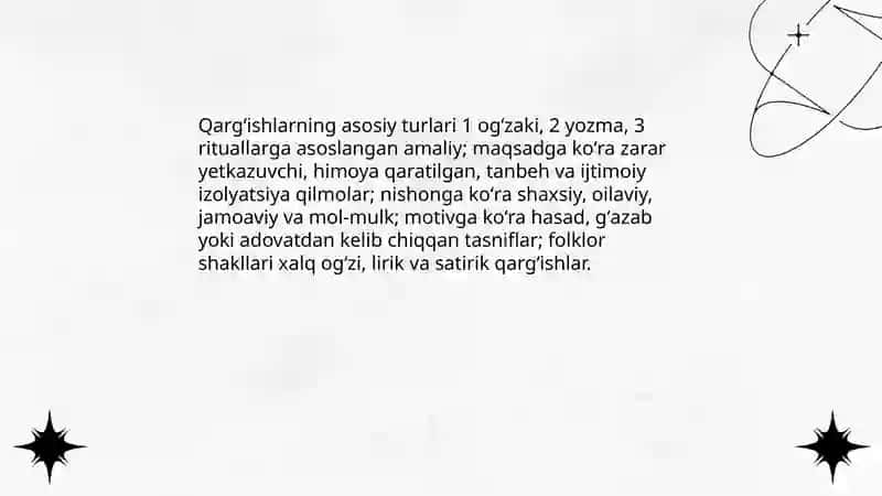 Oʻzbek xalq qargʻishlari 3
