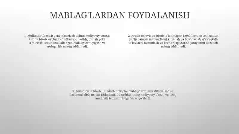 Pul Mablag’Lari Va Valyuta Operatsiyalari Hisobi 3
