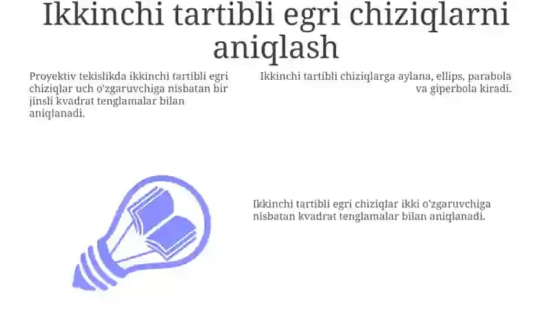 Proyektiv Geometriya Kirish 3