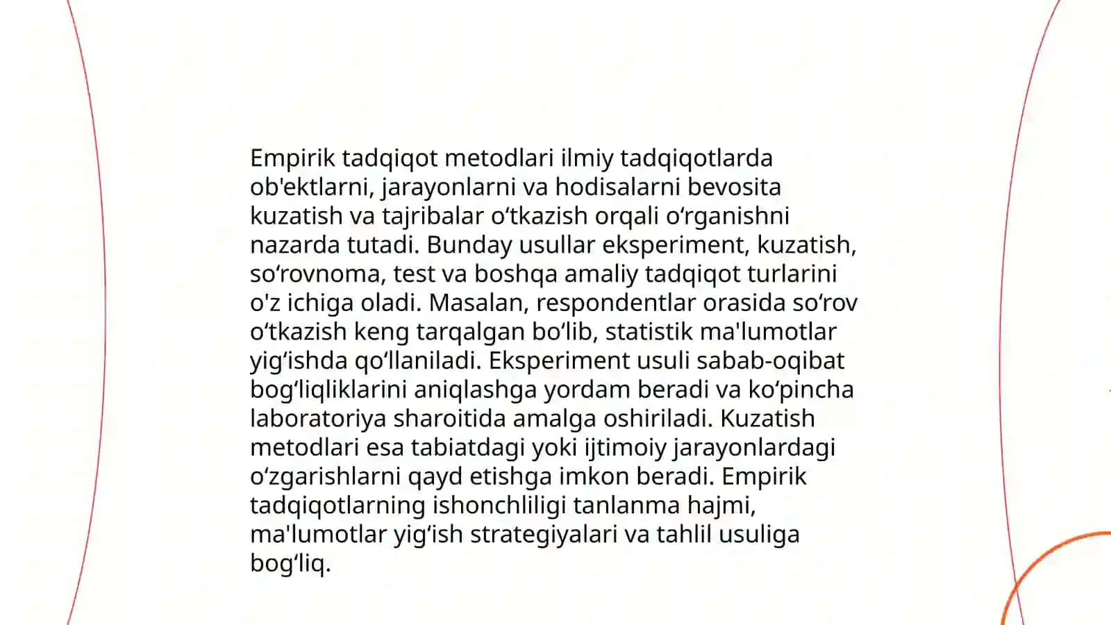 Ona tili o'qitish metodikasining ilmiy tadqiqot metodlari 3