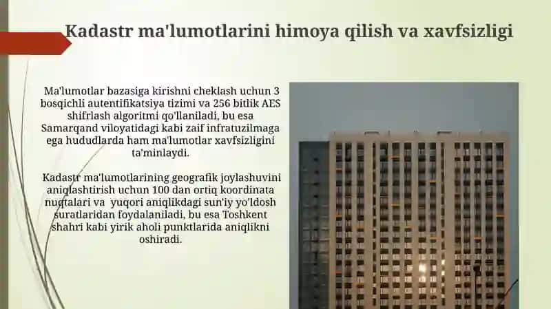 Bino va inshootlar davlat kadastri 3