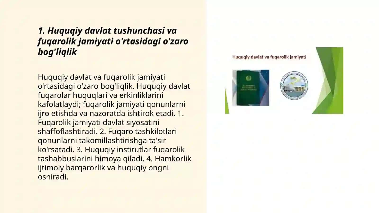 Huquqiy davlat va fuqarolik jamiyatning o'zaro tasiri 3