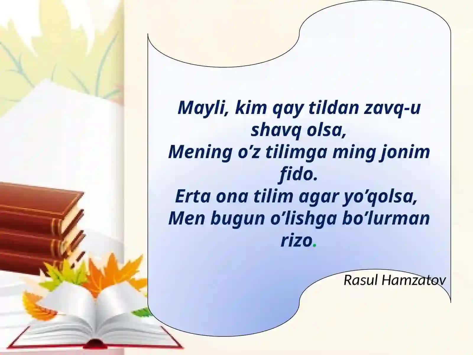 7-sinf Ona tili fanidan dars ishlanma. Modal so'zlarning ma'no turlari 3