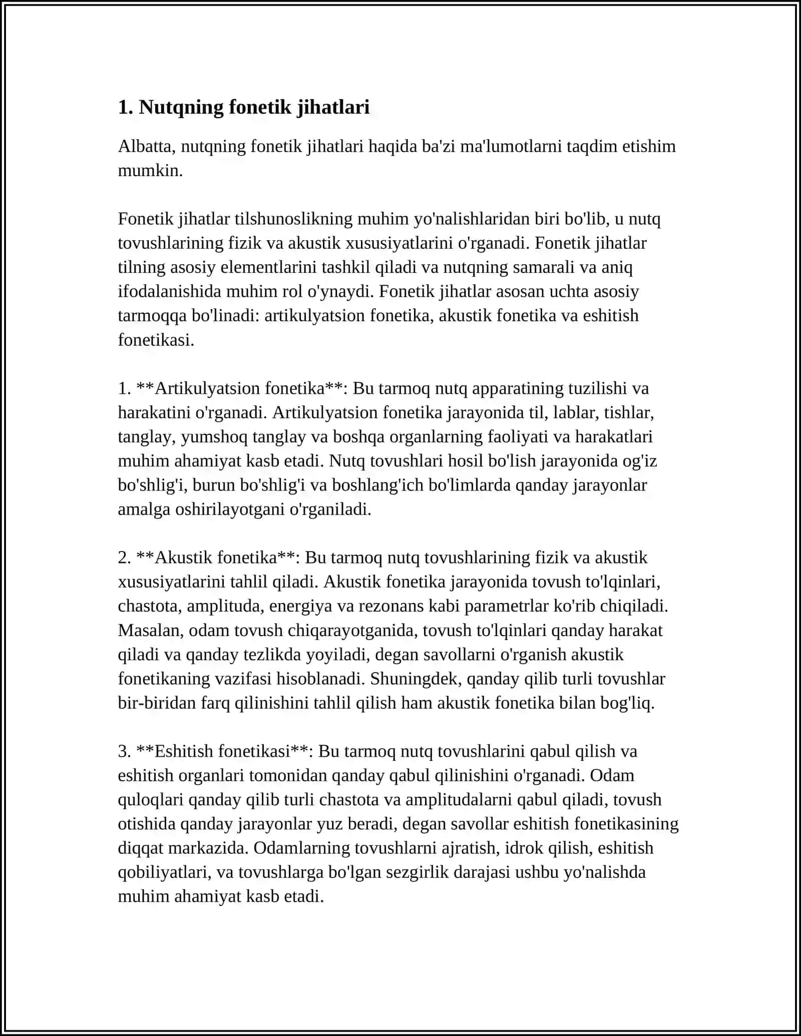 NUQSON TUZILISHINI HISOBGA OLGAN HOLDA TOVUSHLAR TALAFFUZINI KORREKSIYALASH BO'YICHA ISTIQBOL ISH REJA TUZISHNI TEXNOLOGIYALARINI O‘RGANISH 3