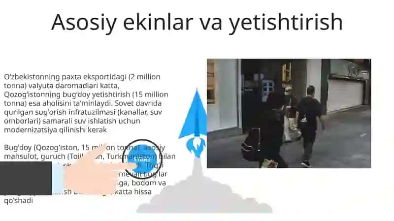 Markaziy Osiyo qishloq xo'jaligi uchun barqaror yechimlar 3