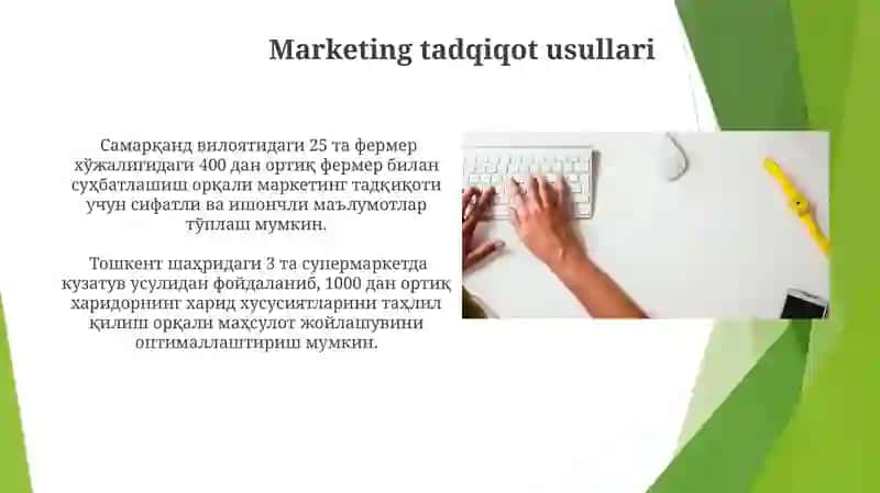 Menejment Marketing fanining predmeti usuli va ob'ekti 3