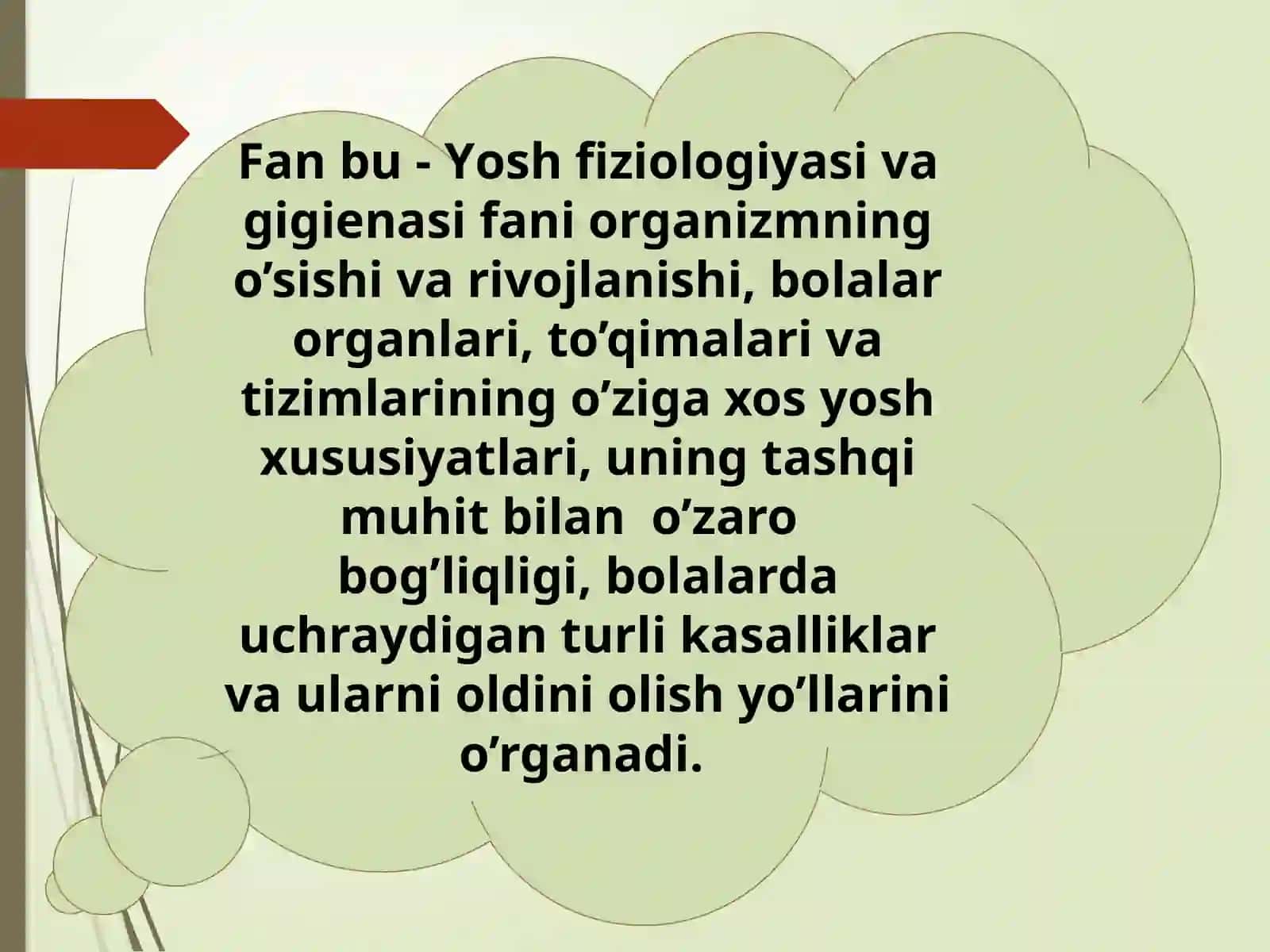 ANATOMYASIFANINING PREDMETI, TARIXI HAMDABOLALAR O’SISHI VA RIVOJLANISHINING UMUMIY QONUNIYATLARI 3