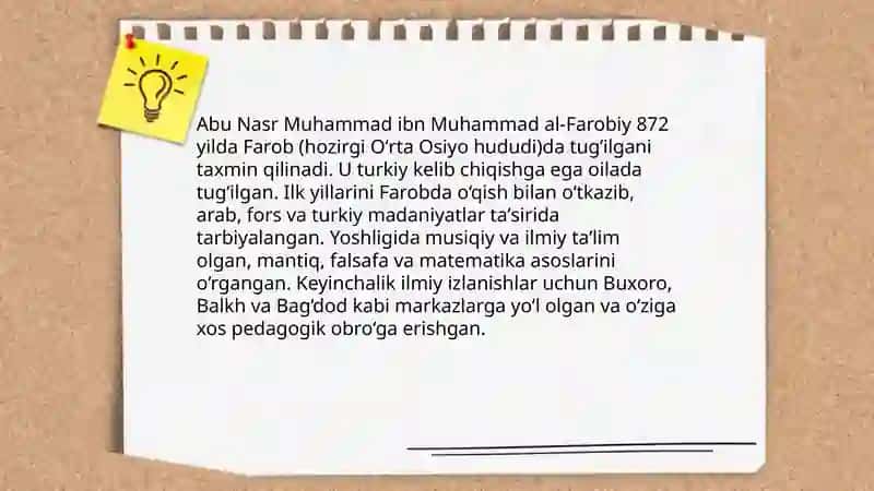 Abu Nasr Farobiy hayoti va ilmiy faoliyati 3