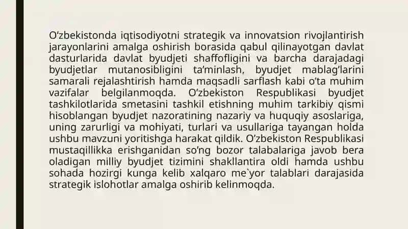 Byudjet tashkilotlarida harajatlar smetasi tuzish tartibi 3