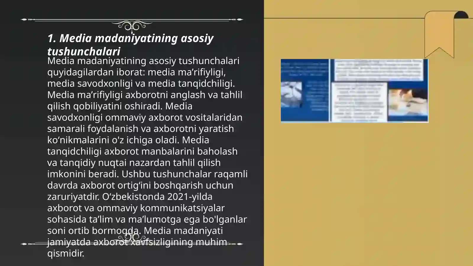 Media madaniyat va innovatsion pedagogik texnologiyalar 3