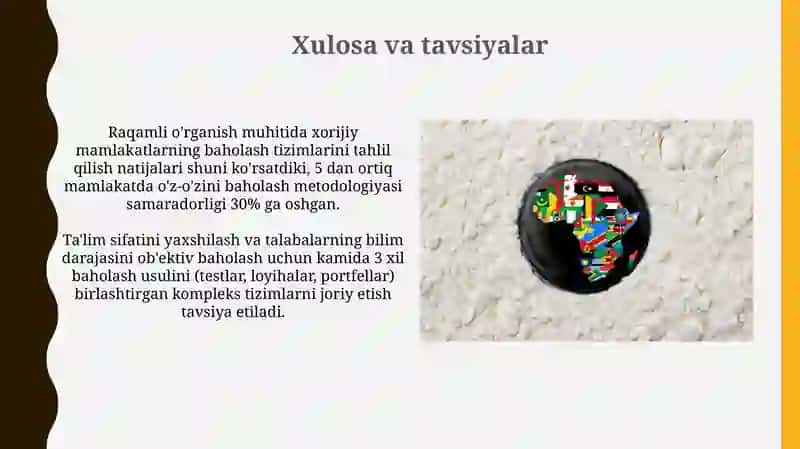 Raqamli taʼlim muhitida xorijiy davlatlar baholash tizimini tahlil qilish 3